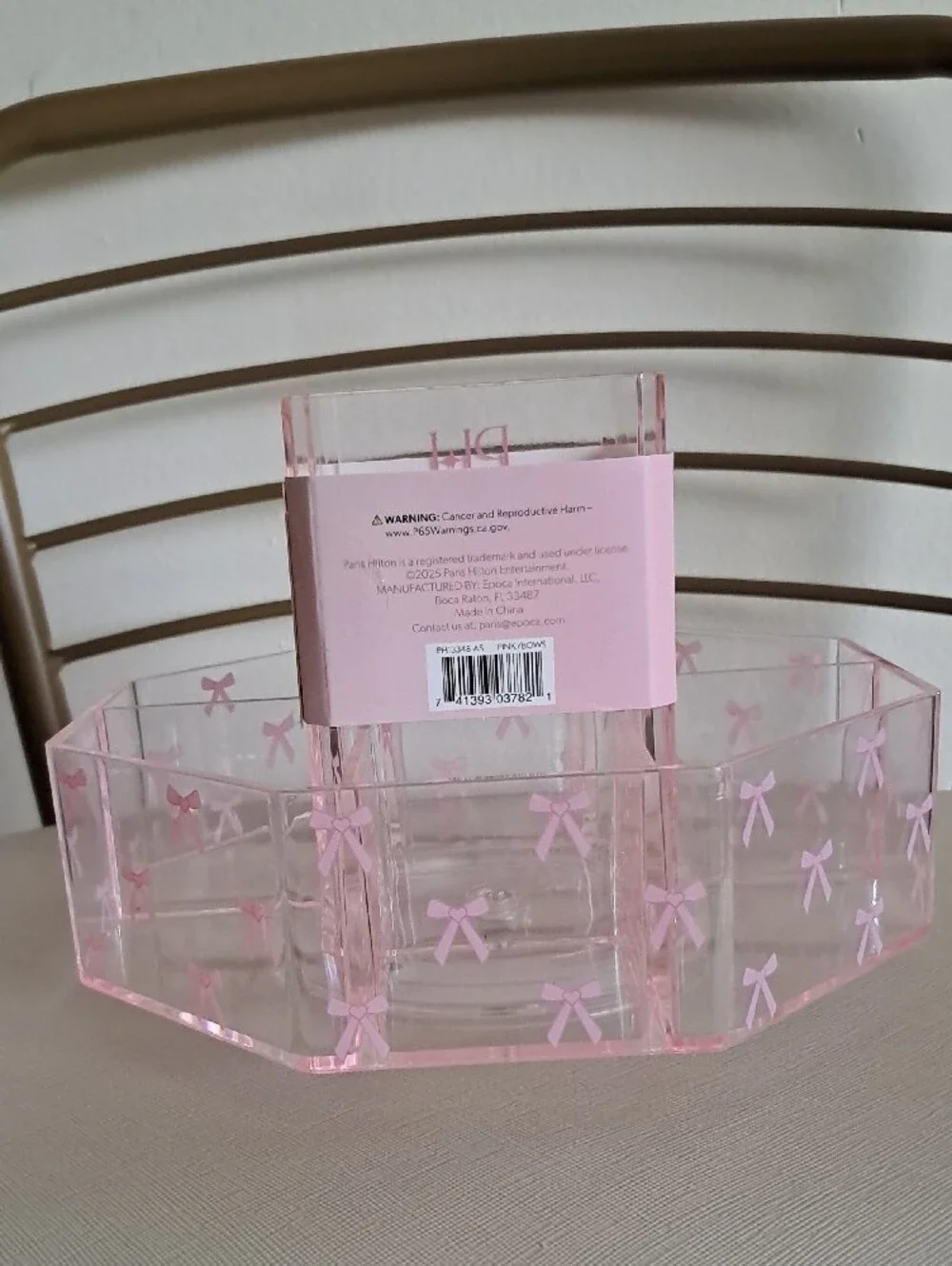 Paris Hilton clear rotating